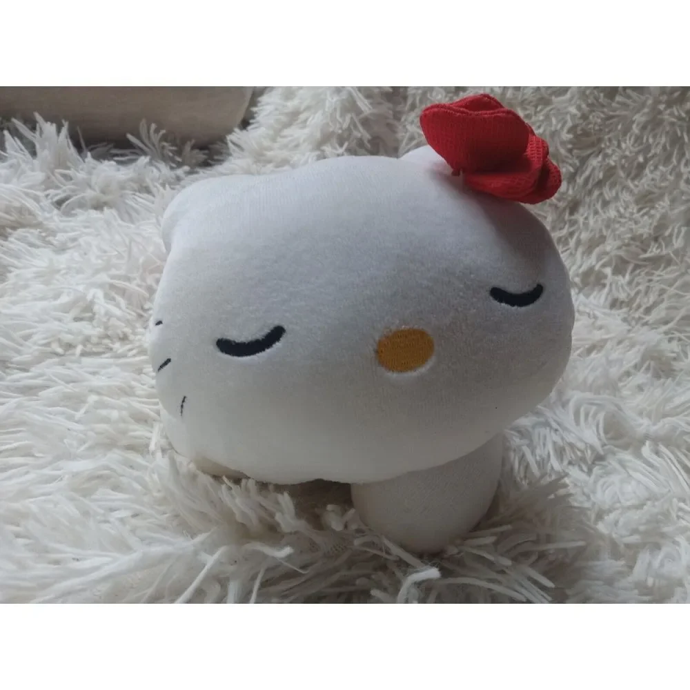 Rare Cute Hello Kitty Plush Pillow Hawaii Sleeping Laying‎ Down 13